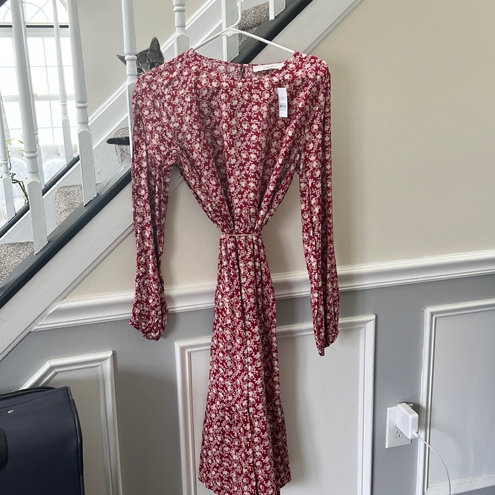 LOFT Long Sleeve Dress